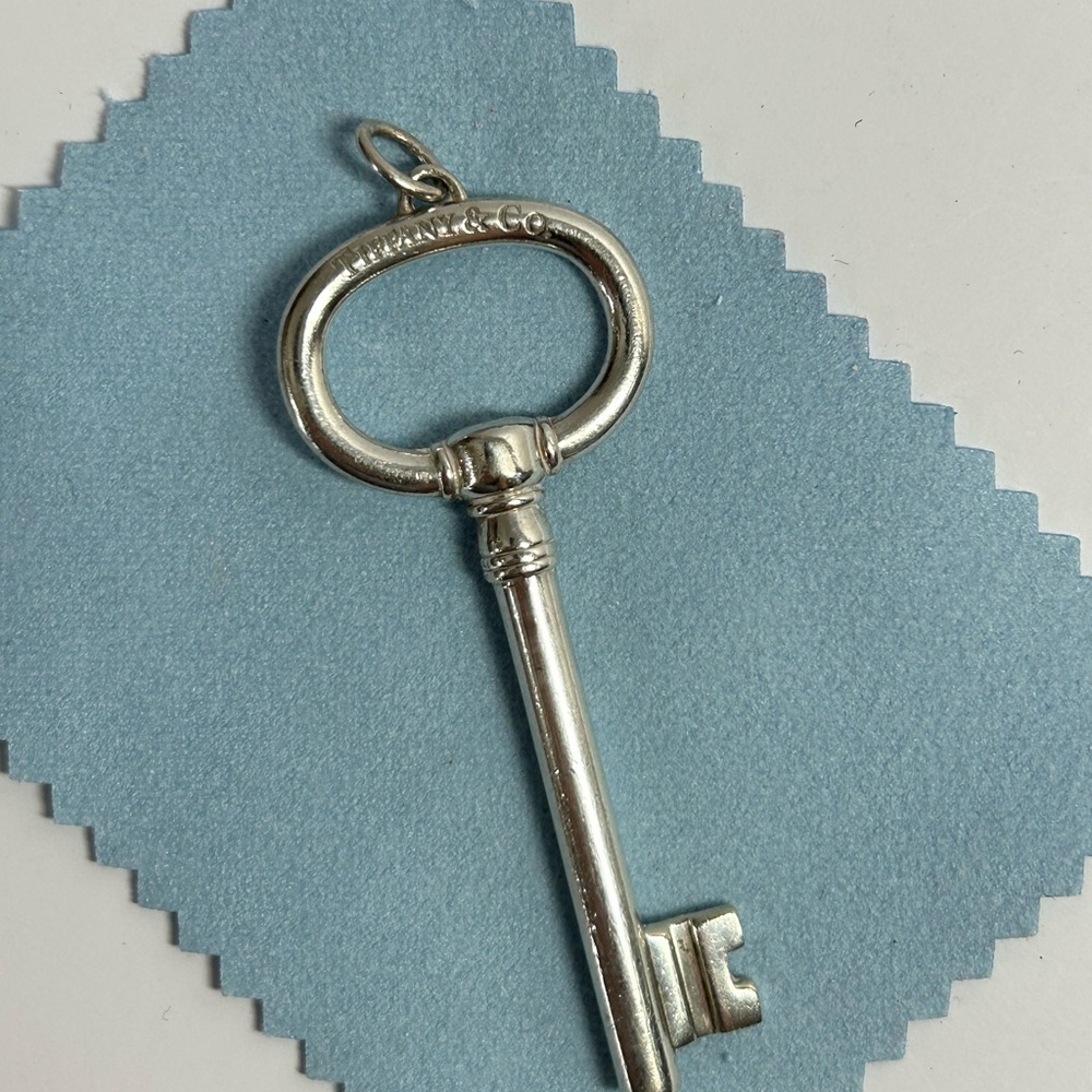 Tiffany & Co. Silver Key Pendant